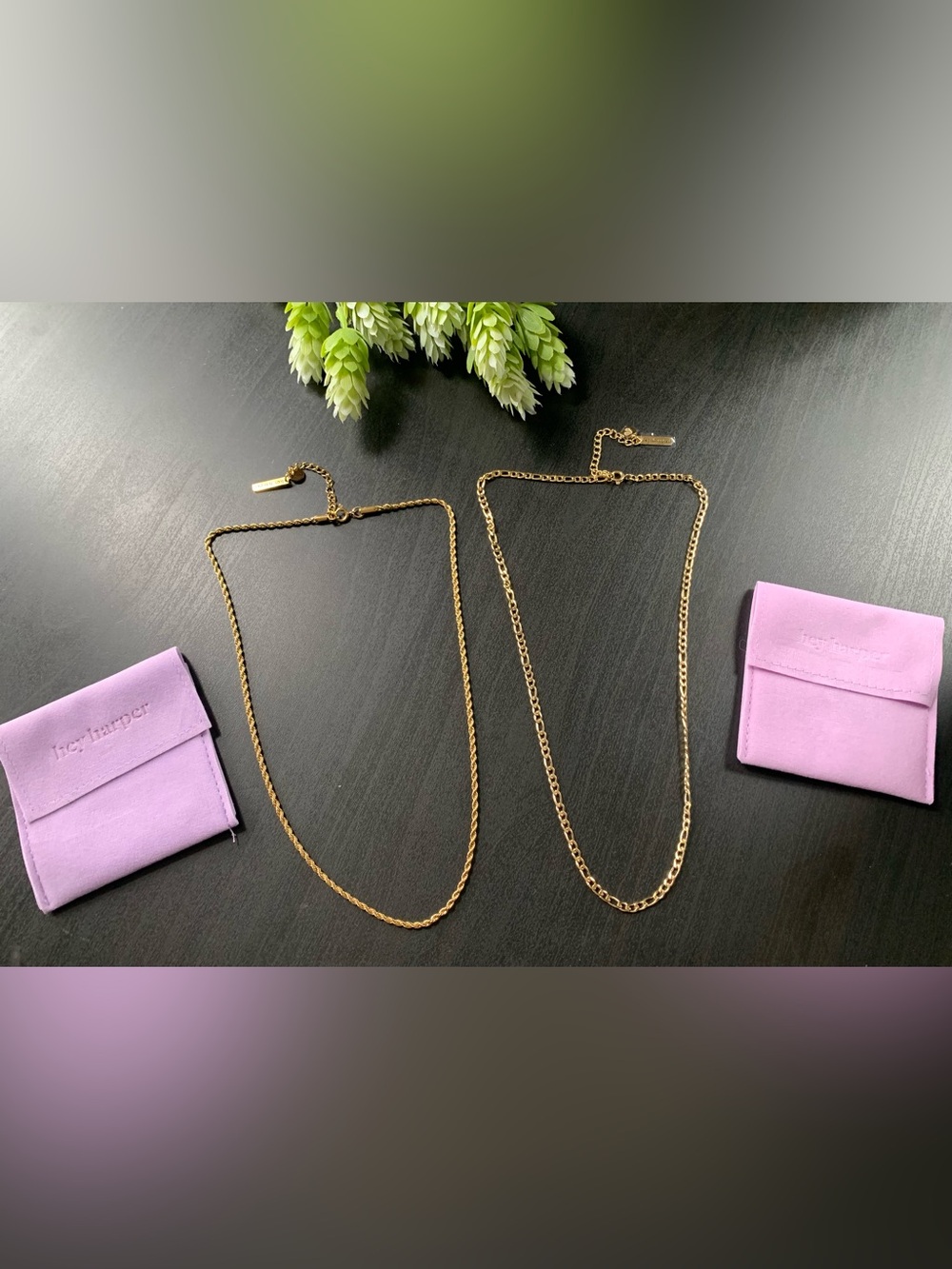 Hey Harper Necklace Set Lot Gold The Easy and Thin Gili